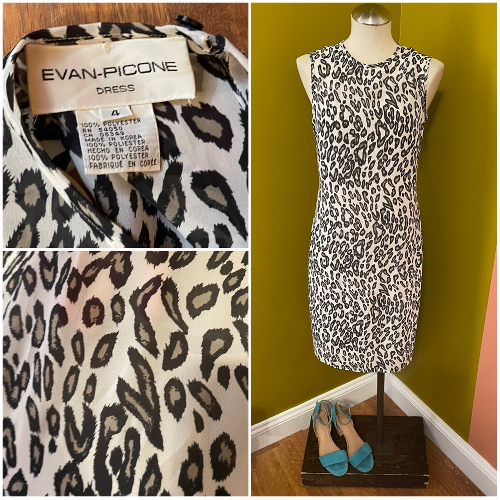 Leopard print shift